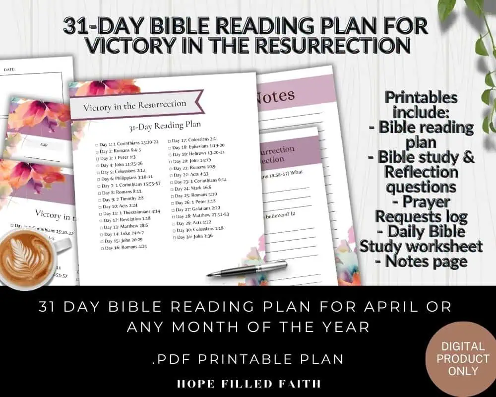 helpful beginner bible reading plans for 1 month or 12 months hope filled faith