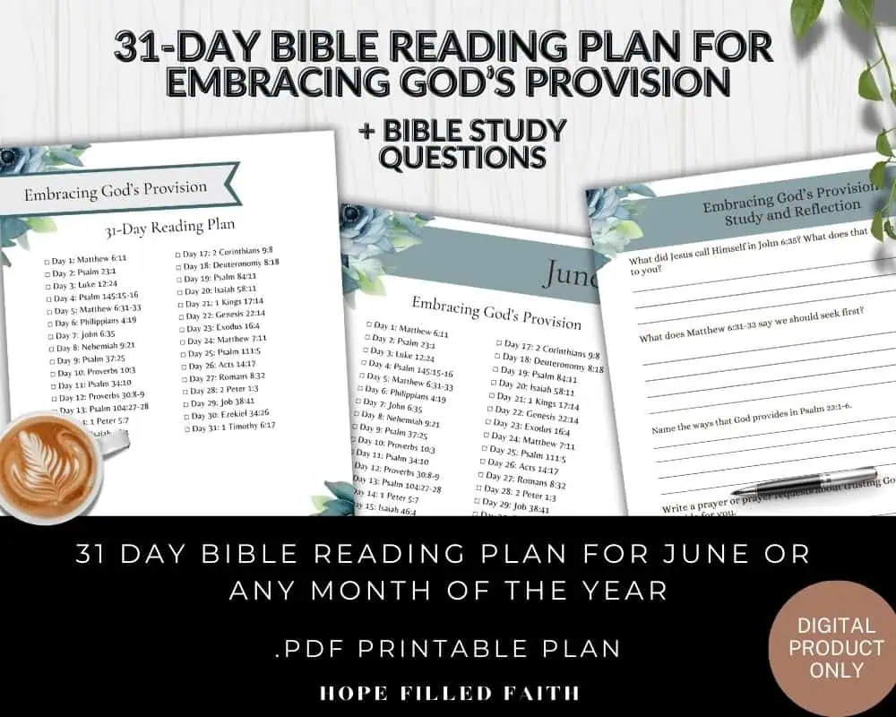 Free Printable 365-Day Bible Reading Plan