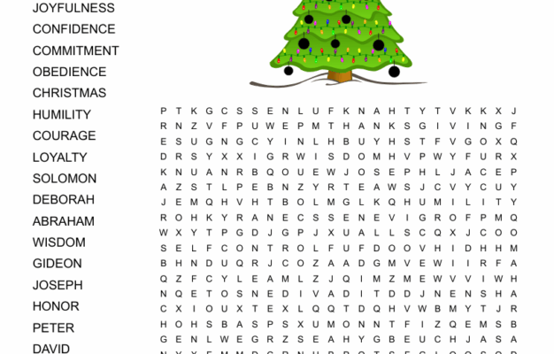 Heroes Of The Bible Word Search WordMint