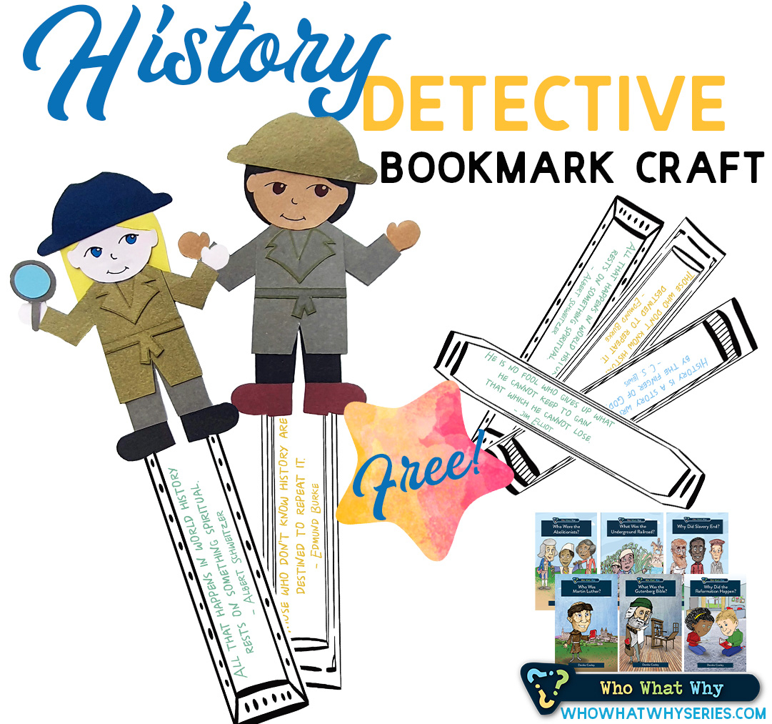History Detective Bookmark Craft For Kids SQ Thinking Kids