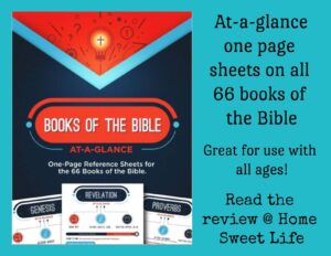 Home Sweet Life Books Of The Bible At a Glance A Crew Review