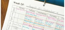 Homeschool Lesson Plan Printable I Can Teach My Child