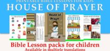 House Of Prayer Jesus Clear s The Temple Bible Lesson For Kids Trueway Kids