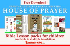 House Of Prayer Jesus Clear s The Temple Bible Lesson For Kids Trueway Kids