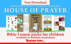 House Of Prayer Jesus Clear s The Temple Bible Lesson For Kids Trueway Kids