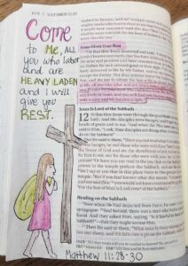 How To Calm Your Anxiety With Bible Journaling His Unmeasured Grace