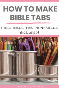 How To Make Beautiful Bible Book Tabs Free Bible Index Tab Printable Included