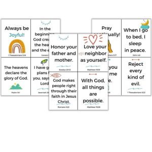 How To Memorize The Bible 12 Short Verses For Kids Ages 0 2