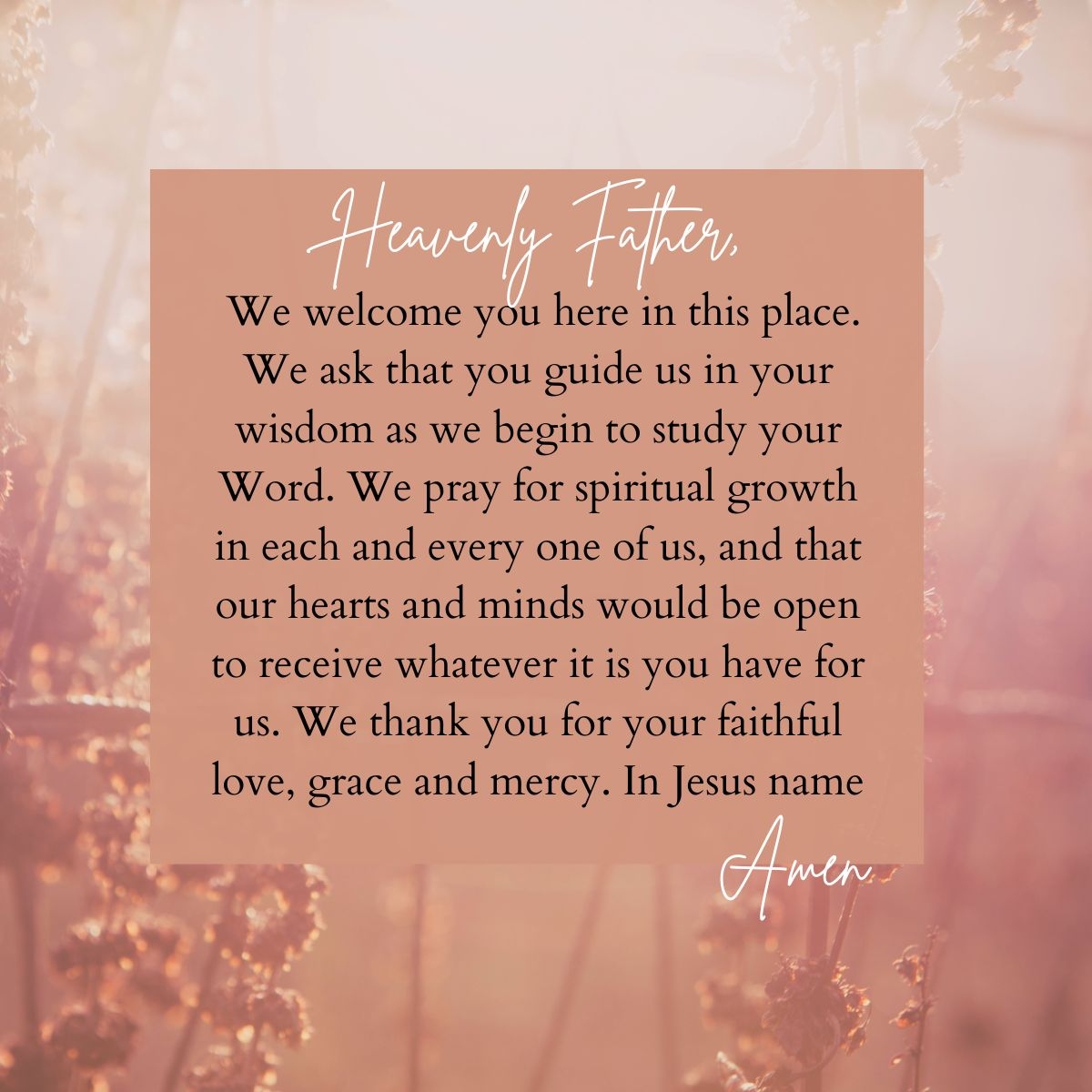How To Pray In Your Women s Bible Study Group 