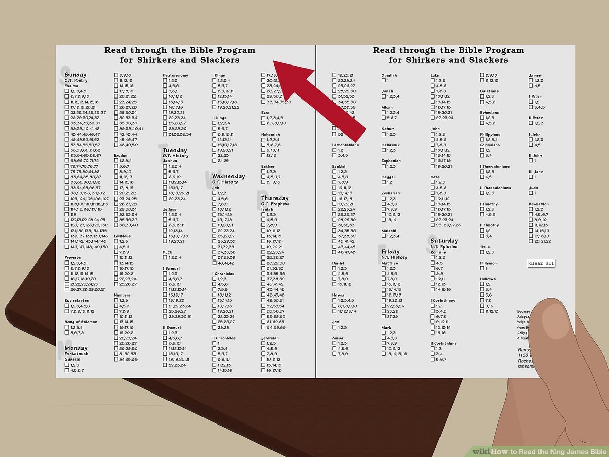 Free Printable KJV Bible Online