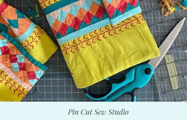 How To Sew An Easy DIY Bible Cover Pin Cut Sew Studio
