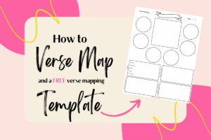 How To Verse Map And A Free Verse Mapping Template The Hobson Homestead