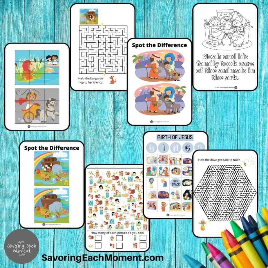 Free Printable Bible Studies Worksheets
