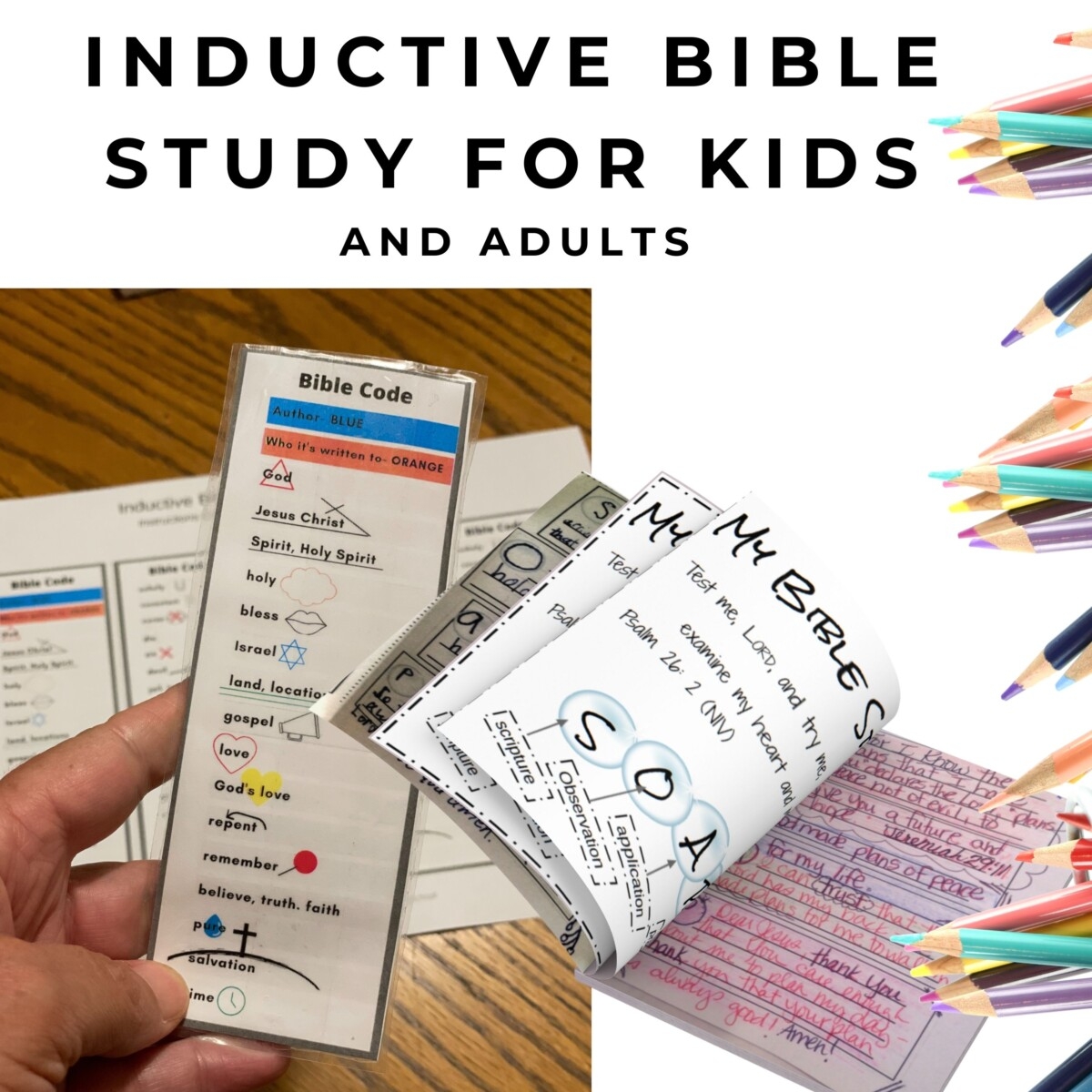 Soap Bible Study Printable for Kids