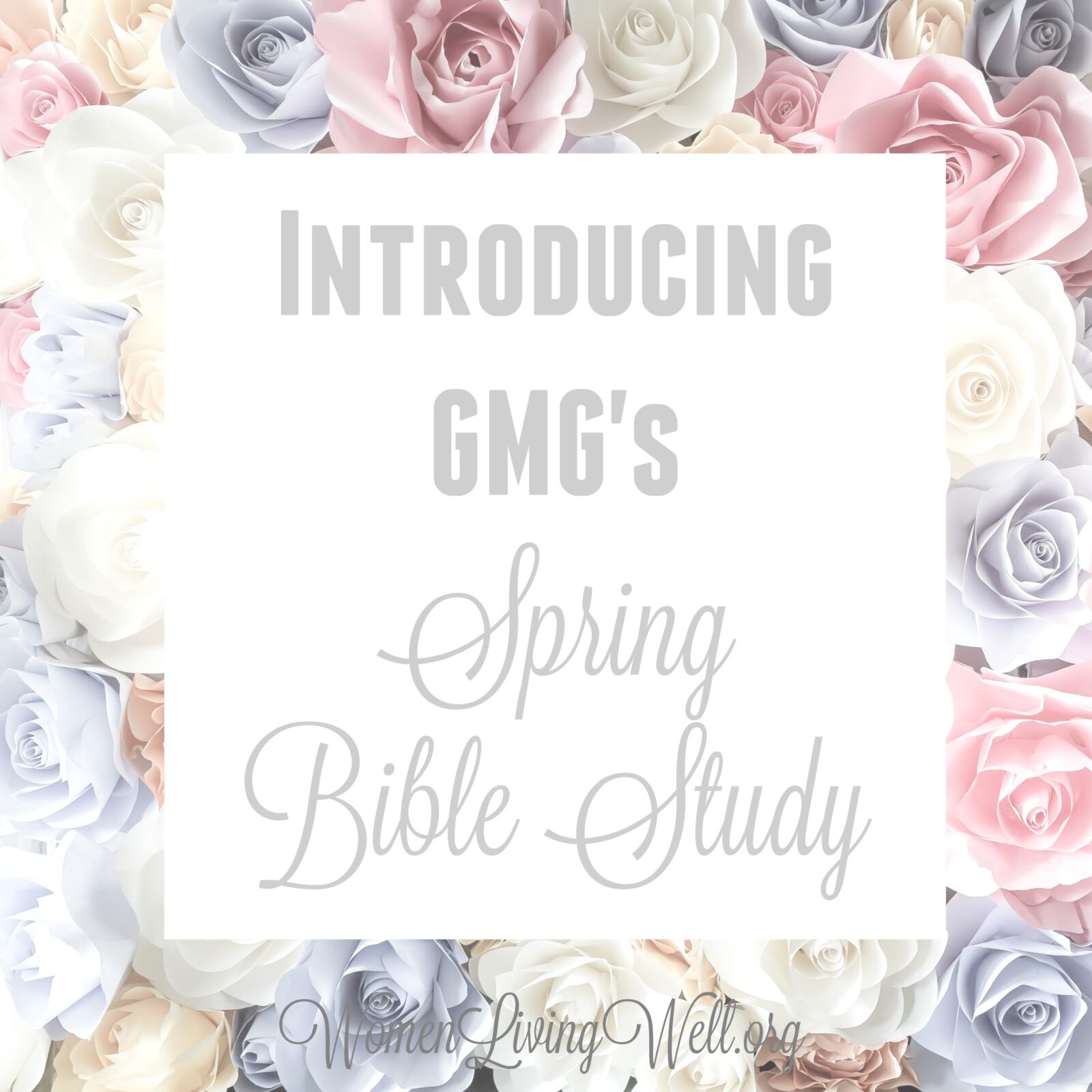 Introducing GMG s Spring Bible Study Women Living Well