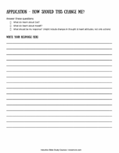 James Self Study Workbook For Inductive Bible Study PHYSICAL WORKBOOK 4onemore