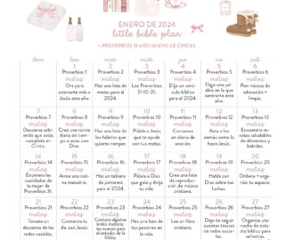 January 2024 Bible Reading Plan Proverbs 31 Girl New Year Little Faith Blog