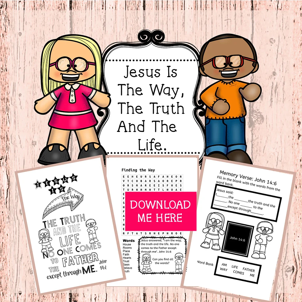 Free Printable Bible Lessons for Youth Jesus