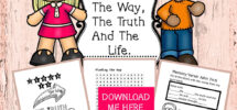 Jesus Is The Way The Truth And The Life Bible Lesson For Kids John 14 1 14