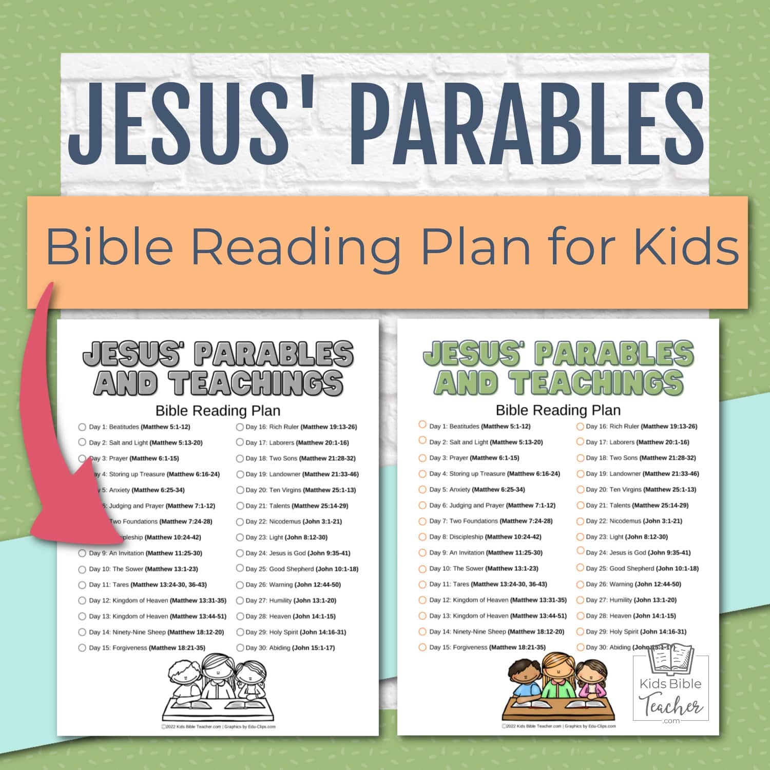 Free Printable Whole Bible Reading Plan