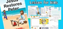 Jesus Restores Peter Bible Lessons For Kids Trueway Kids