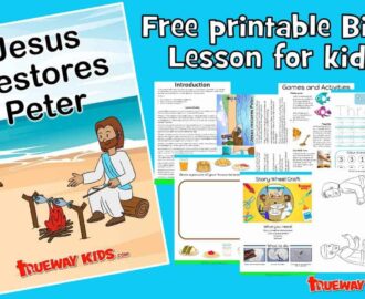 Jesus Restores Peter Bible Lessons For Kids Trueway Kids