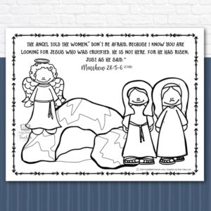 Jesus Resurrection Worksheets With Easter Bible Verses Kids Bible Teacher