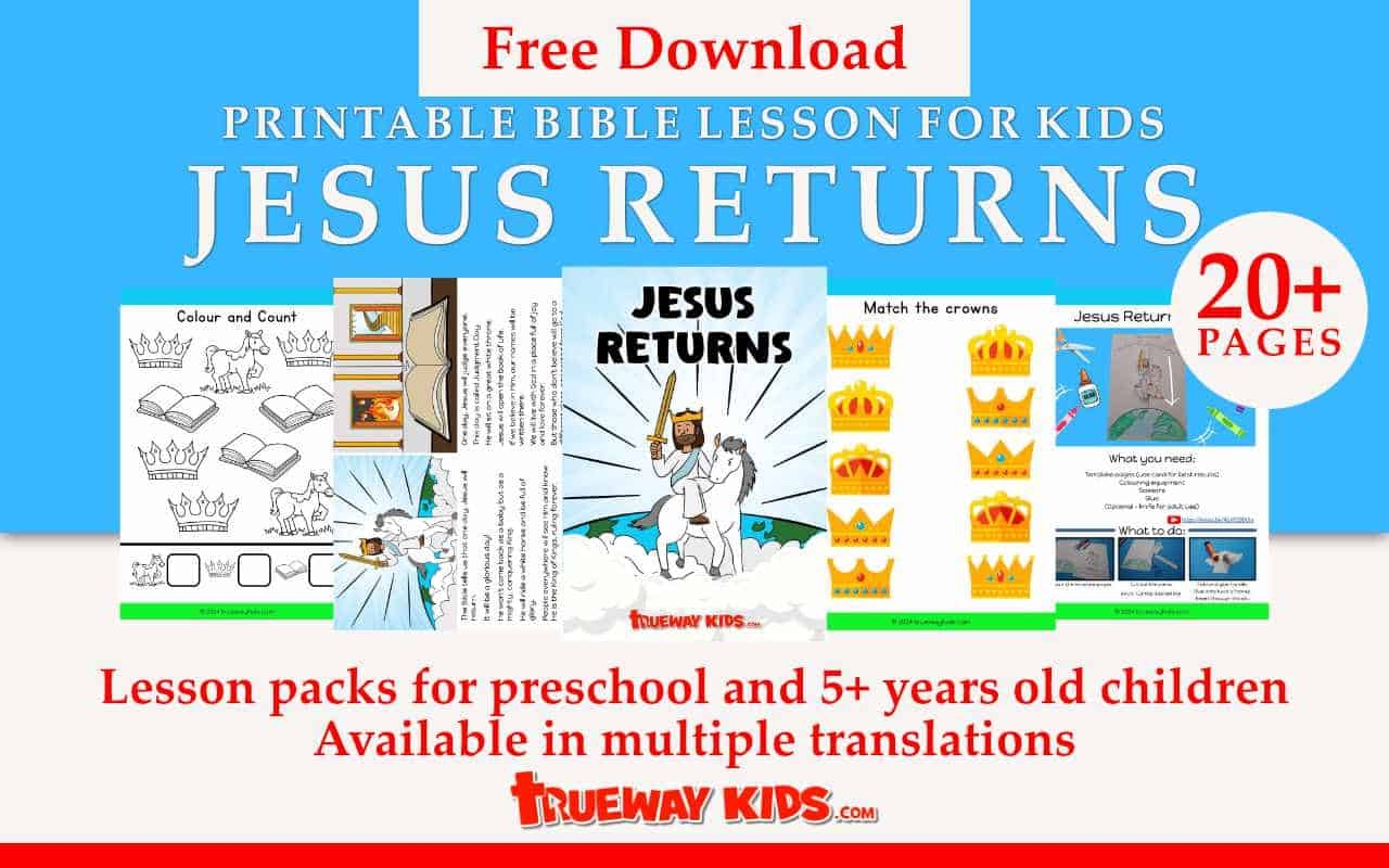 Jesus Returns Bible Lesson For Kids Trueway Kids