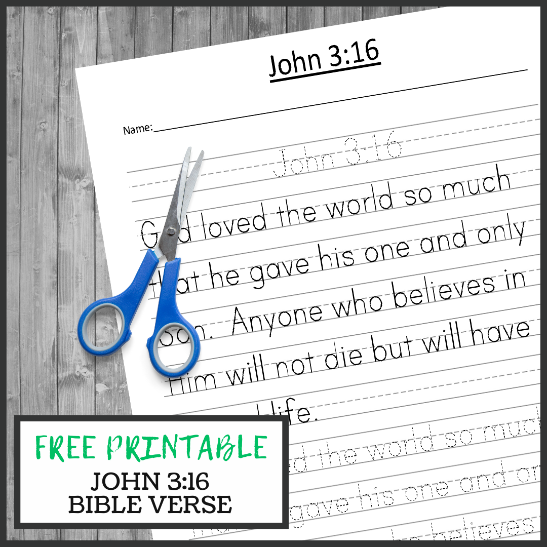 Bible Fill Ins Free Printable