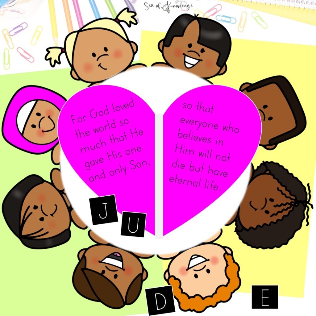 John 3 16 Free Printable PDF A Fun Way To Teach Kids About God s Love