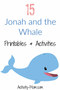 Jonah And The Whale Free Printables And Activities The Activity Mom