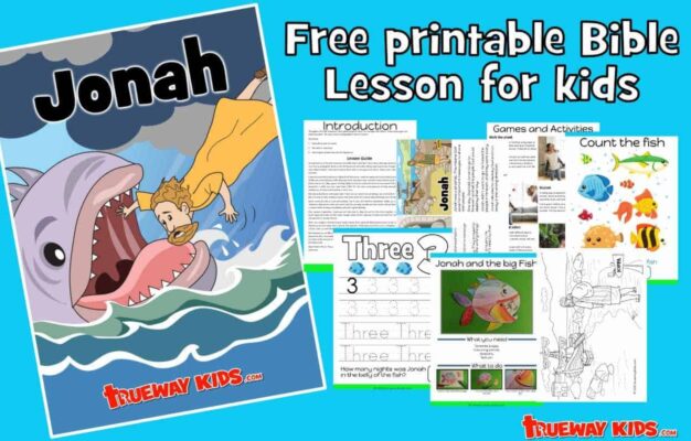 Jonah Bible Lesson For Kids Trueway Kids