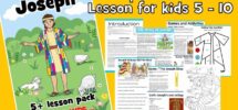 Joseph 5 10 Year Old Bible Lesson Pack Trueway Kids