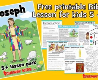 Joseph 5 10 Year Old Bible Lesson Pack Trueway Kids
