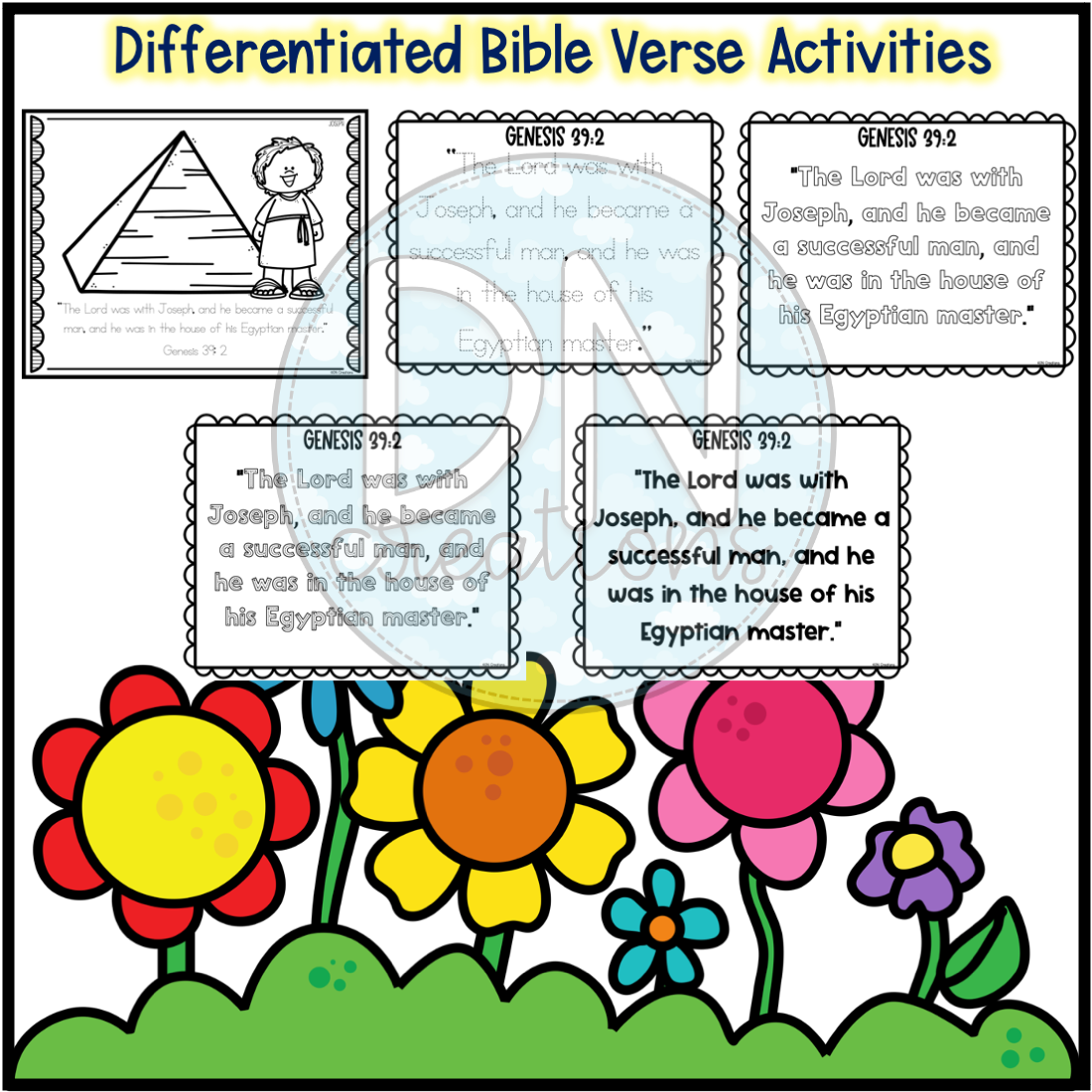 Joseph Bible Study Printable Sheets