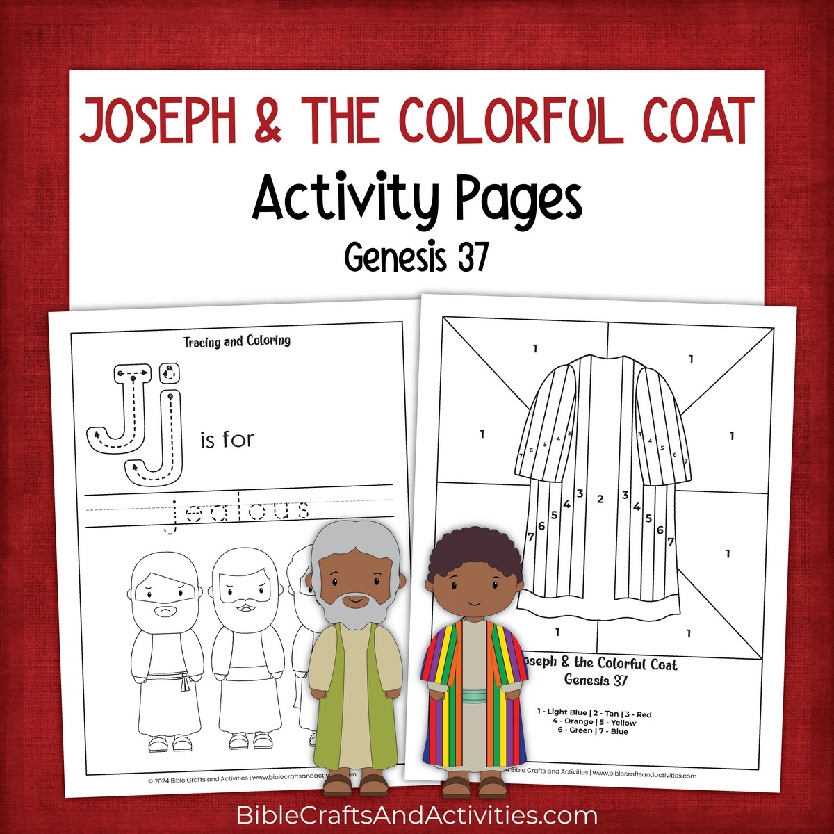Free Printable Bible Worksheet On Joseph