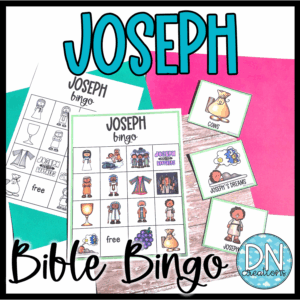Joseph Bible Bingo L Young Joseph Bingo L Joseph Bible Printables L Joseph Activities L Joseph Bible Study Activities Classful