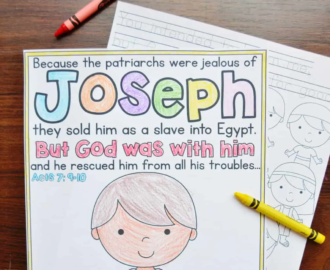Joseph Coloring Pages Free Printables Mary Martha Mama
