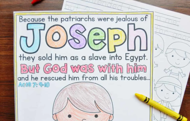Joseph Coloring Pages Free Printables Mary Martha Mama