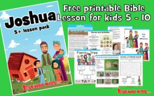 joshua 5 10 year old bible lesson pack trueway kids