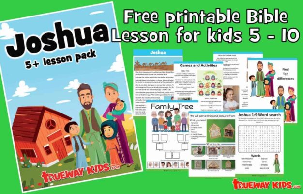 joshua 5 10 year old bible lesson pack trueway kids