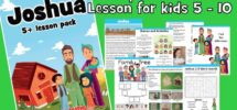 Joshua 5 10 Year Old Bible Lesson Pack Trueway Kids