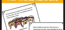 Joshua And The Battle Of Jericho Bible Lesson For Kids Mini reader Classful