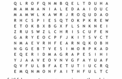Joshua Word Search WordMint