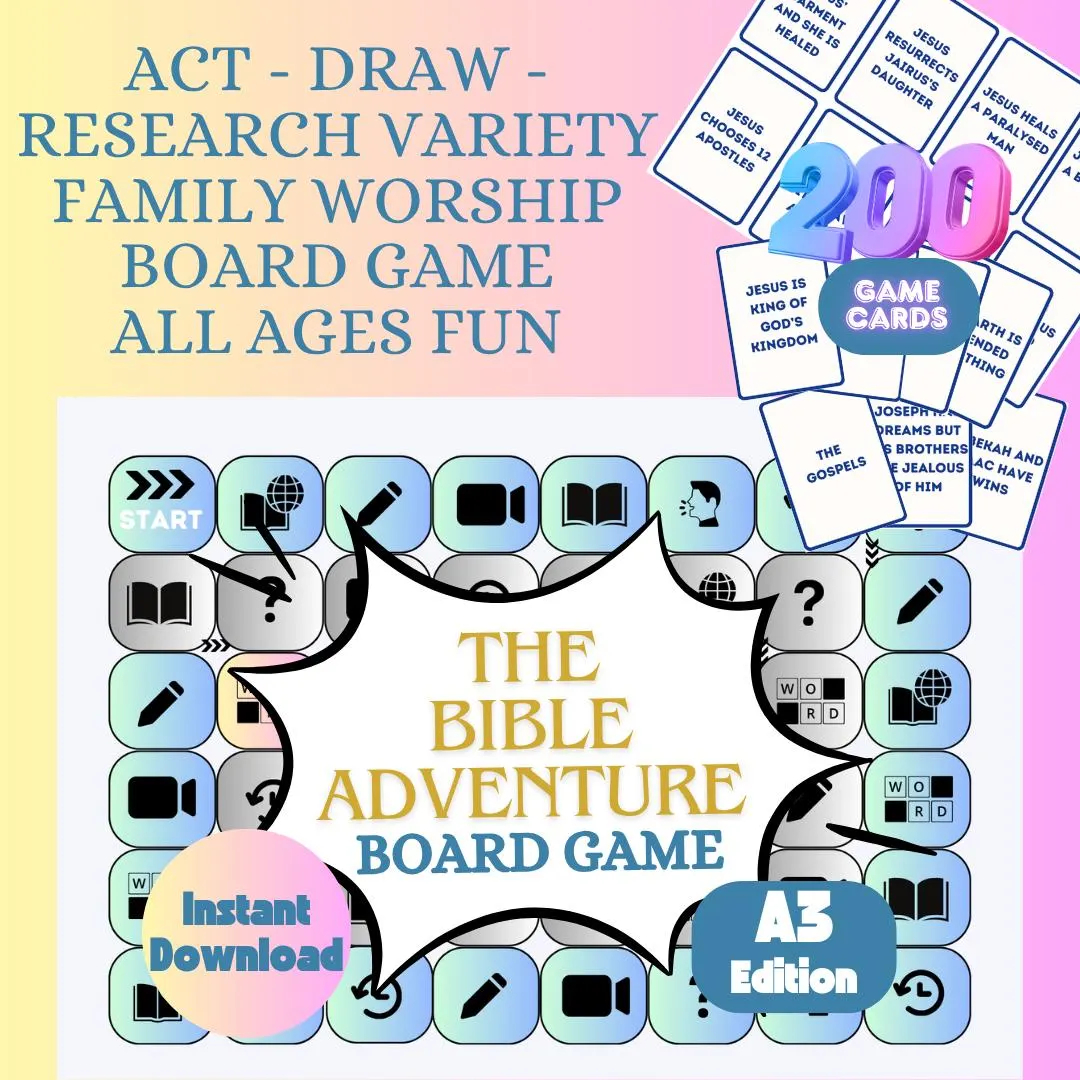 Bible Board Games Printable