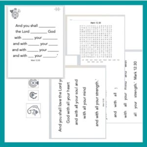 Kids Bible Memory Verse Bundles Of Printables Forget Him Knot