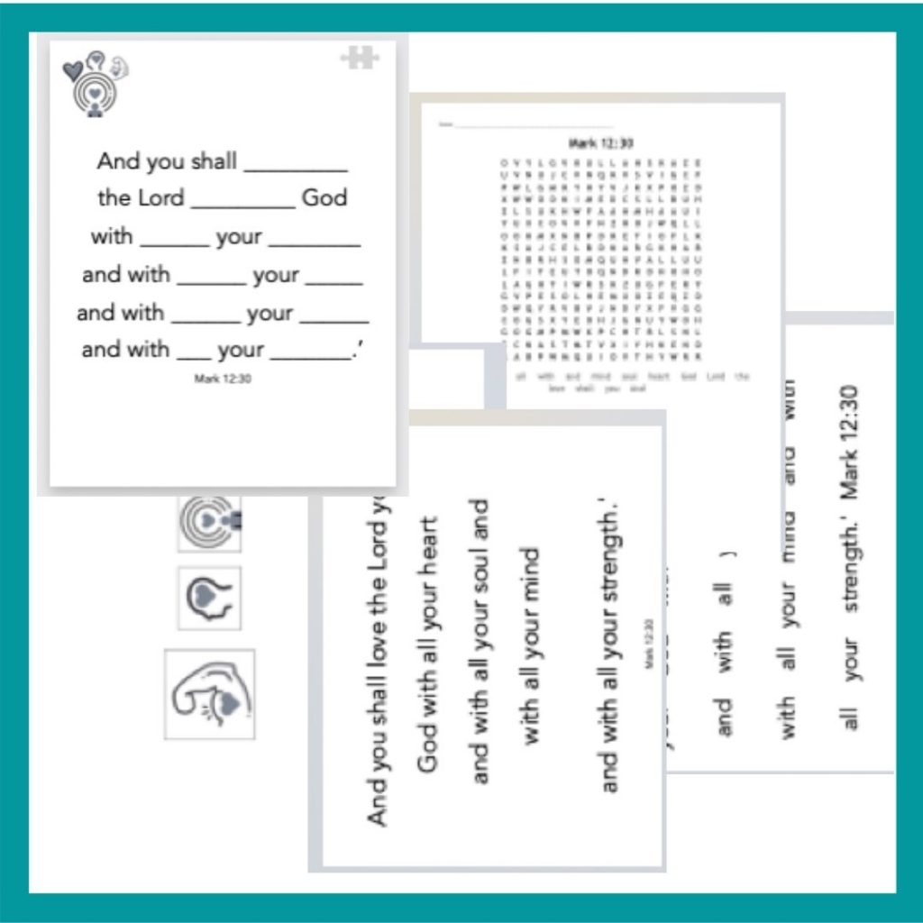 Kids Bible Memory Verse Bundles Of Printables Forget Him Knot