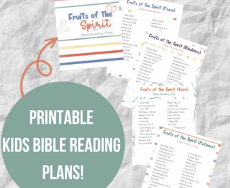 Kids Bible Reading Plans Fruits Of The Spirit The Purposeful Mom