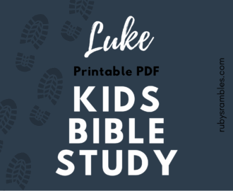 Kids Bible Study Teens Bible Study On Luke Homeschool PDF
