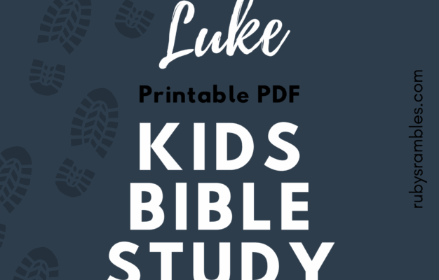 Kids Bible Study Teens Bible Study On Luke Homeschool PDF